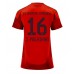 Maillot de foot Bayern Munich Joao Palhinha #16 Domicile vêtements Femmes 2024-25 Manches Courtes